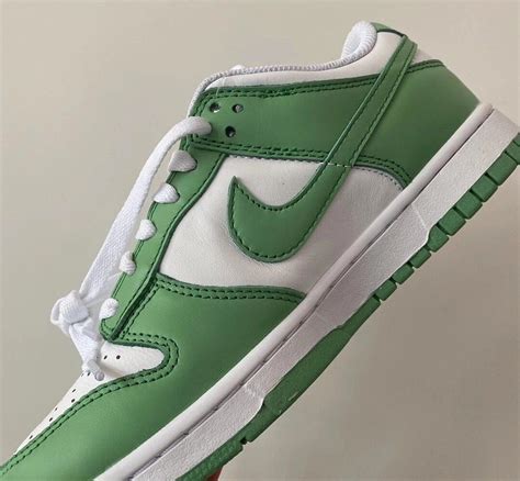 Green Nike Dunk Shoes